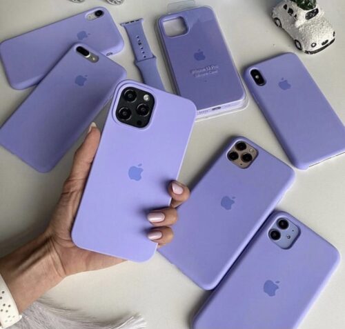 IPhone Liquid Silicone Case (Viola)