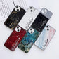 Marble Finish Glass Phone Case