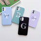 Custom Initial Slim Case Cover