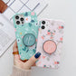 The Floral Family Slim Case Cover With Custom Holder