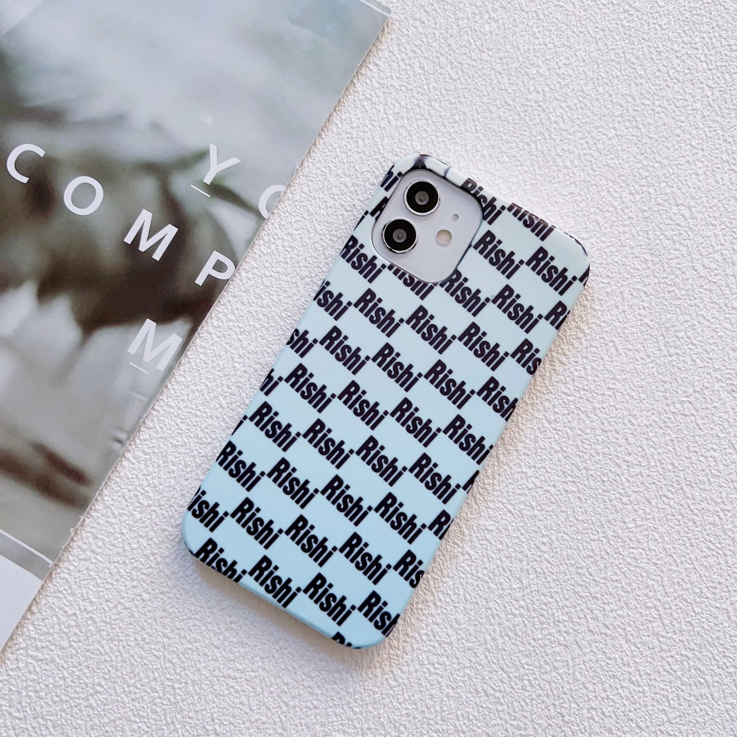 Blue And Purple Ombre Customised Slim Case